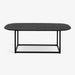 תמונה מזווית מספר 2 של המוצר BALI | שולחן סלון אובלי בגוון שחור