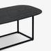 תמונה מזווית מספר 3 של המוצר BALI | שולחן סלון אובלי בגוון שחור