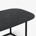 תמונה מזווית מספר 5 של המוצר BALI | שולחן סלון אובלי בגוון שחור
