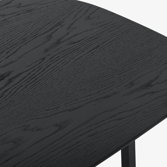 BALI | שולחן סלון אובלי בגוון שחור