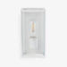 תמונה מזווית מספר 2 של המוצר CEDELLA | מנורת קיר מעוצבת בגוון לבן