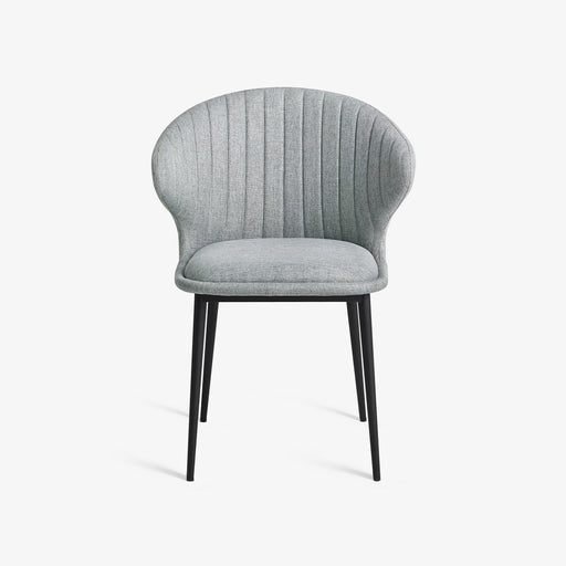 מעבר לעמוד מוצר MARIN | כיסא בעיצוב מעוגל בגוון אפור