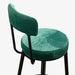 תמונה מזווית מספר 3 של המוצר Fumiko | כיסא בר עם ריפוד קטיפה