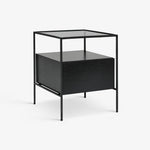 KOB | שידת לילה עם זכוכית - KUALA