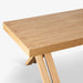 תמונה מזווית מספר 3 של המוצר MAGNI | שולחן אבירים מושלם, נפתח מעץ אלון