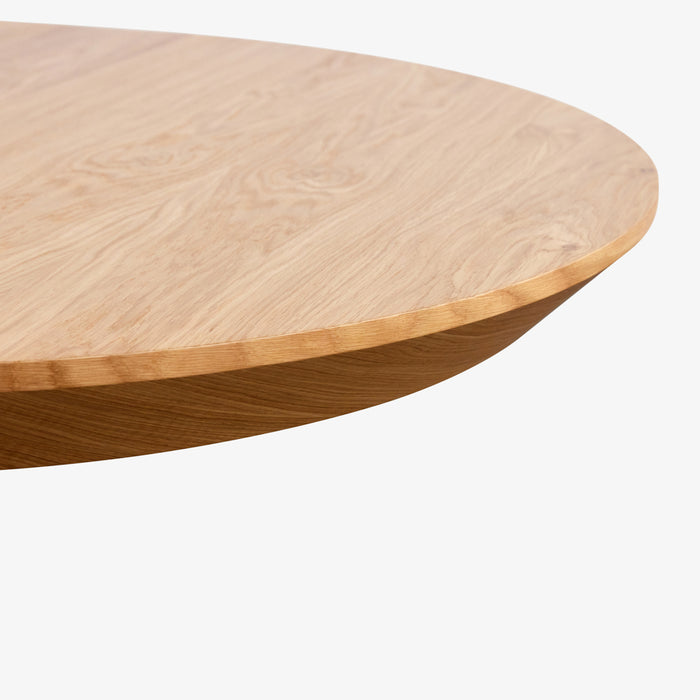 ROLLO | שולחן אוכל עגול נפתח עשוי עץ
