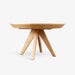 תמונה מזווית מספר 6 של המוצר ROLLO | שולחן אוכל עגול נפתח עשוי עץ