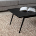 תמונה מזווית מספר 3 של המוצר HOLDER | שולחן עץ לסלון בגוון שחור