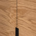 תמונה מזווית מספר 4 של המוצר MODESTO | שידה מעץ בשילוב גוון שחור
