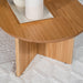 תמונה מזווית מספר 3 של המוצר NIKOLI | שולחן סלון אובלי עם רגליים מעוצבות