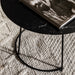 תמונה מזווית מספר 3 של המוצר CLAYTON | שולחן סלון מעץ בטקסטורת שיש שחור