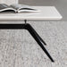 תמונה מזווית מספר 2 של המוצר CAMILLE | שולחן סלון ננו בגווני שחור ולבן