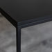 תמונה מזווית מספר 7 של המוצר JER | שולחן סלון נורדי בגוון שחור