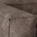 תמונה מזווית מספר 10 של המוצר GIANT | ספת רביצה דו מושבית מושלמת בבד רחיץ ומושב רך ומפנק