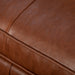 תמונה מזווית מספר 8 של המוצר SHEERAN | ספה תלת-מושבית רכה מרופדת בבד דמוי-עור