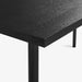 תמונה מזווית מספר 5 של המוצר NISHI | שולחן בר משולב ברזל ועץ בגוון שחור