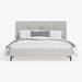 תמונה מזווית מספר 3 של המוצר Oline | מיטה מרופדת עם גב בעיצוב תיפורי קפיטונאז'