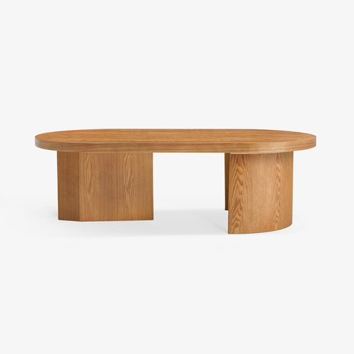 מעבר לעמוד מוצר Eloise | שולחן סלון סקנדינבי אובלי מעץ בגוון טבעי