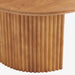 תמונה מזווית מספר 6 של המוצר Aadi | שולחן סלון סקנדינבי אובלי מעץ בגוון טבעי