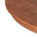 תמונה מזווית מספר 6 של המוצר JAXON | שולחן אוכל עגול מעץ אלון מלא בגוון כהה