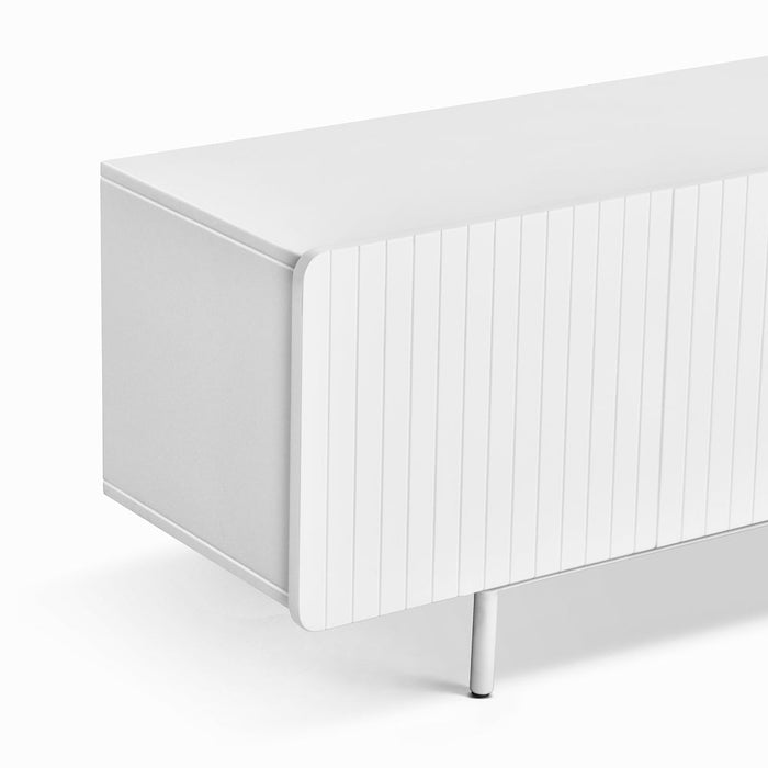 KUPPER | מזנון מודרני לסלון בגוון לבן ברוחב 200 ס"מ