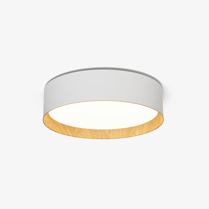 TRINIKA | מנורה צמודת תקרה בשילוב עץ