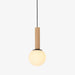 תמונה מזווית מספר 2 של המוצר SANKA | מנורת תליה מעץ טבעי