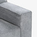תמונה מזווית מספר 4 של המוצר BOLTI | ספה מעוצבת בבד אריג רך בגוון אפור