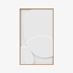 AMEZAIKU | תמונת תבליט במסגרת עץ אלון טבעי - KUALA