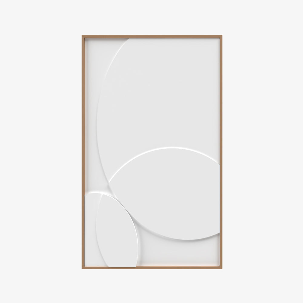 AMEZAIKU | תמונת תבליט במסגרת עץ אלון טבעי - KUALA