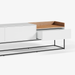 תמונה מזווית מספר 5 של המוצר NEPTON | מזנון מודרני לסלון עם מגש עליון עץ
