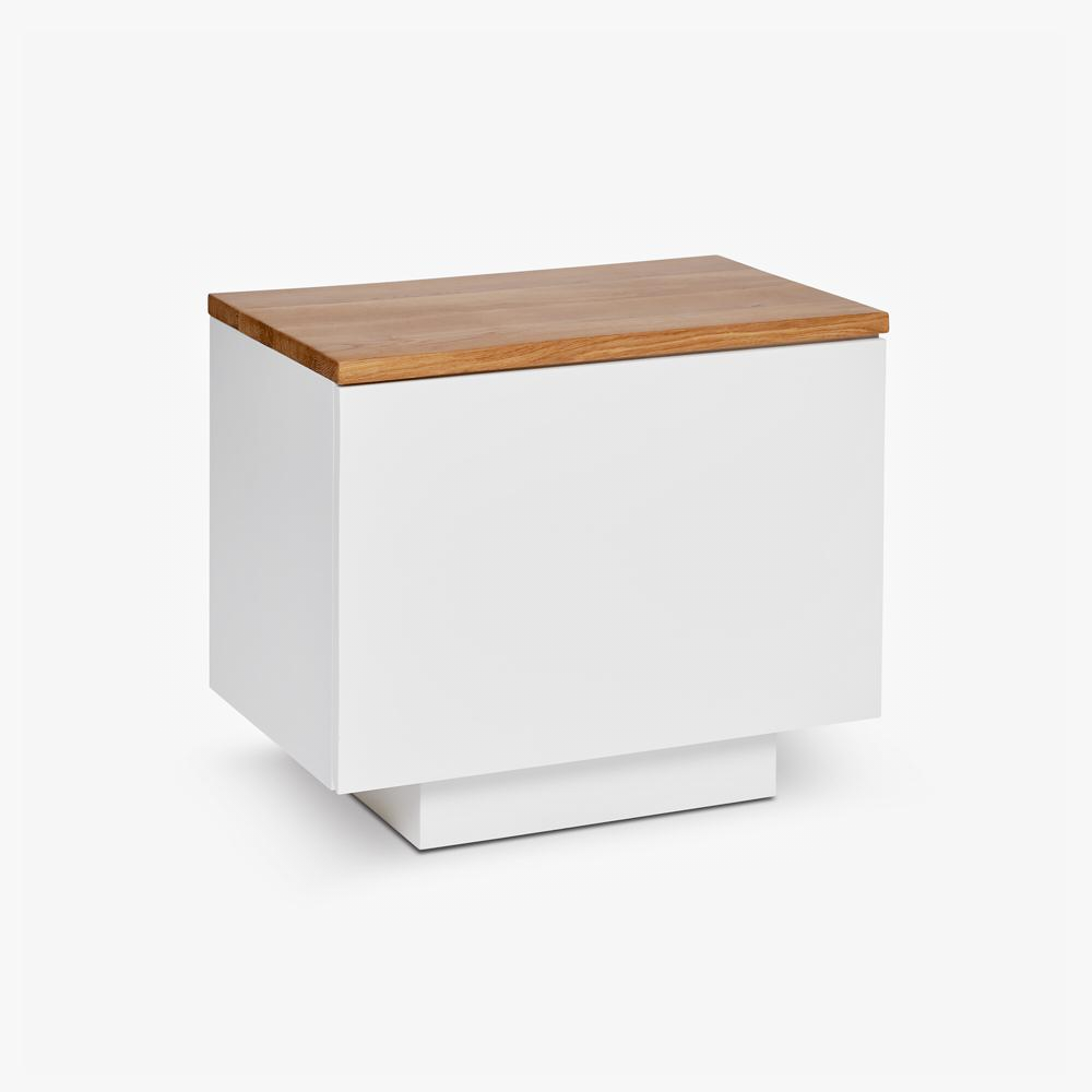 LAMER NIGHTSTAND | שידת לילה לבנה - KUALA