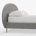 תמונה מזווית מספר 3 של המוצר LIXIN | מיטה אקלקטית עם גב אליפטי
