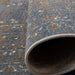 תמונה מזווית מספר 3 של המוצר ALASSANE | שטיח אתני בגווני חום וכחול