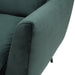 תמונה מזווית מספר 3 של המוצר WINNICOTT | כורסא מודרנית בגוון ירוק מושלם