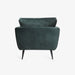 תמונה מזווית מספר 2 של המוצר WINNICOTT | כורסא מודרנית בגוון ירוק מושלם