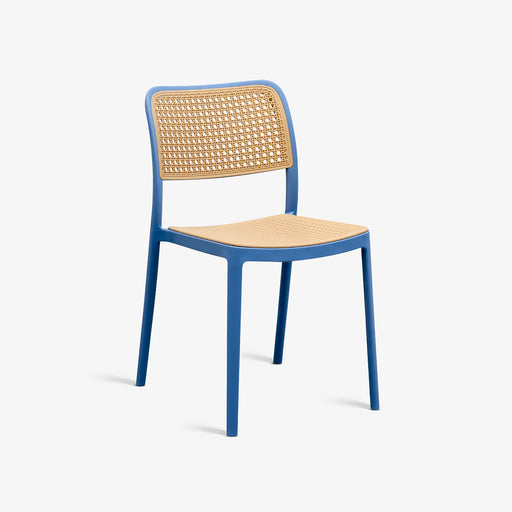 מעבר לעמוד מוצר AIDIA |  כיסא מעוצב בשילוב ראטן