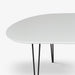 תמונה מזווית מספר 7 של המוצר BLAZE | שולחן אובאלי לסלון בגוון לבן