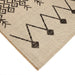 תמונה מזווית מספר 3 של המוצר RAE | שטיח אקלקטי עם דוגמאות גיאומטריות