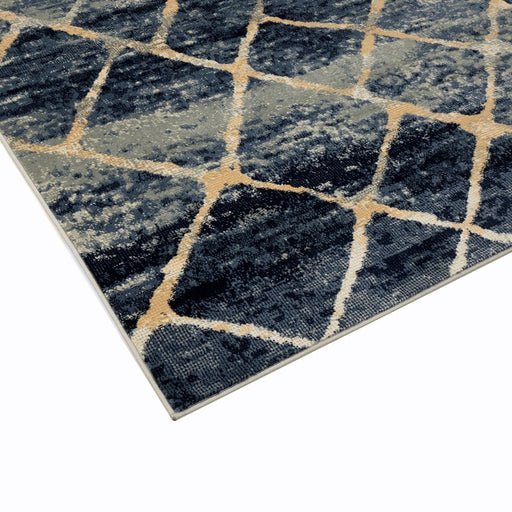 מעבר לעמוד מוצר MOUSSA | שטיח בדוגמת מעוינים א-סימטרית