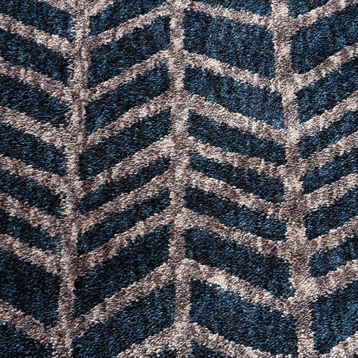 NETHANDA | שטיח מעוצב בדוגמת פישבון