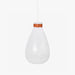 תמונה מזווית מספר 1 של המוצר LOBO | מנורת תליה מעוצבת בשילוב רצועה דמוי עור בגוון כאמל