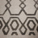 תמונה מזווית מספר 2 של המוצר ADITO | שטיח אתני בגווני בז' ואפור