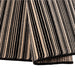 תמונה מזווית מספר 2 של המוצר FAOLAN | שטיח פסים בגווני שחור ושמנת