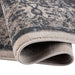 תמונה מזווית מספר 3 של המוצר KIRAN | שטיח מעוצב בגווני בז' ואפור עם נגיעות של כחול