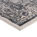 תמונה מזווית מספר 2 של המוצר KIRAN | שטיח מעוצב בגווני בז' ואפור עם נגיעות של כחול