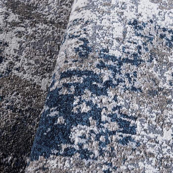 MALO | שטיח אבסטרקט בגוונים קרים