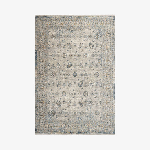 מעבר לעמוד מוצר PRISHA | שטיח מעוצב בגווני בז' כחול ואפור