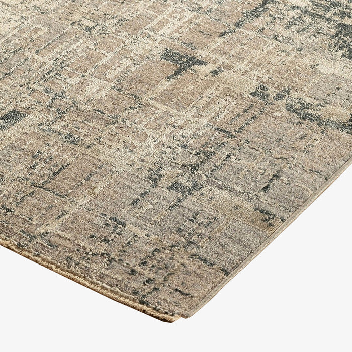 SUVEERO | שטיח מעוצב בגווני בז' ואפור