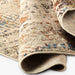 תמונה מזווית מספר 3 של המוצר ISHANA | שטיח עגול מעוצב בגווני בז', כחול וסגול